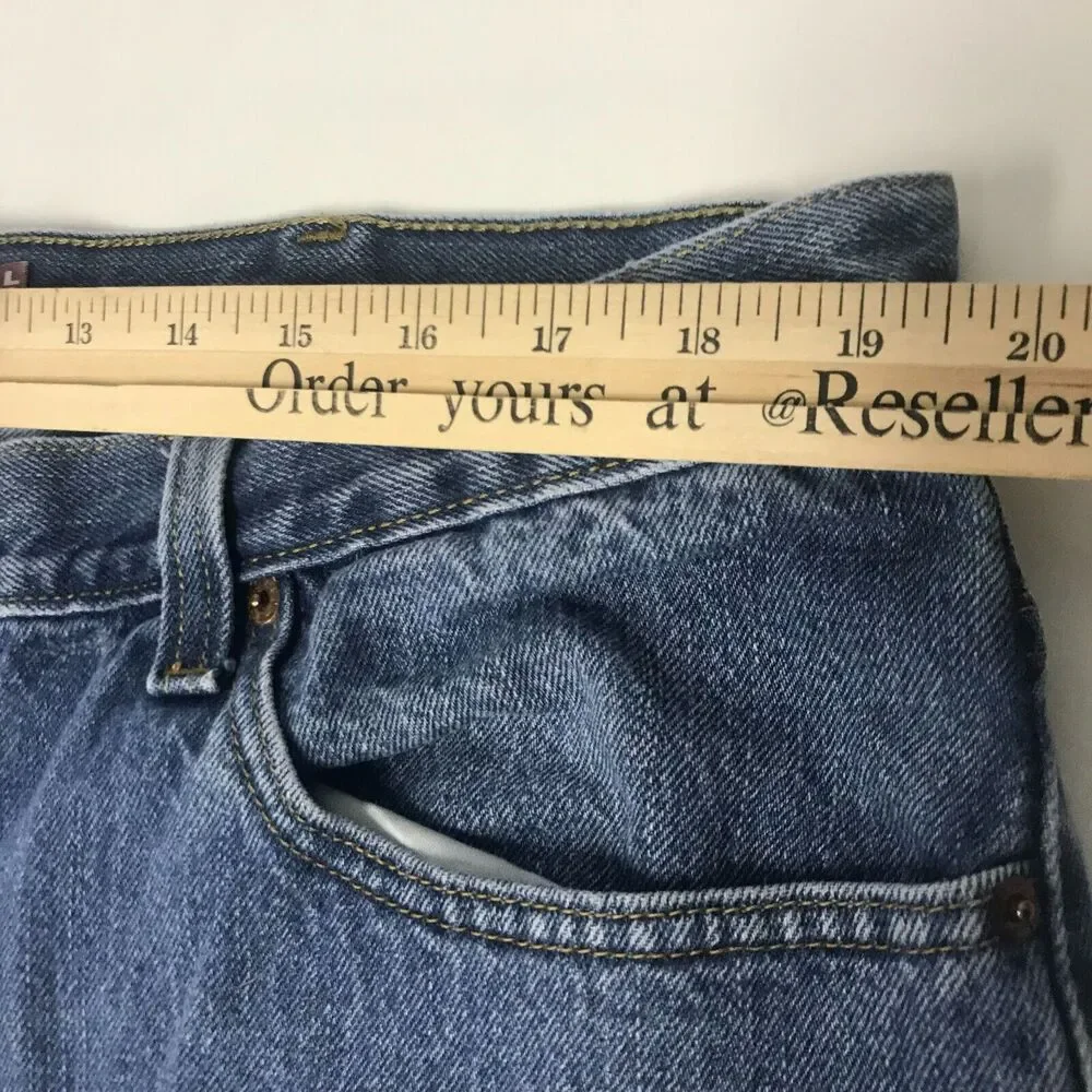 Levis 505 Regular Fit Jean Mens 40 * 30 Medium Blue 100% Cotton Pockets Denim